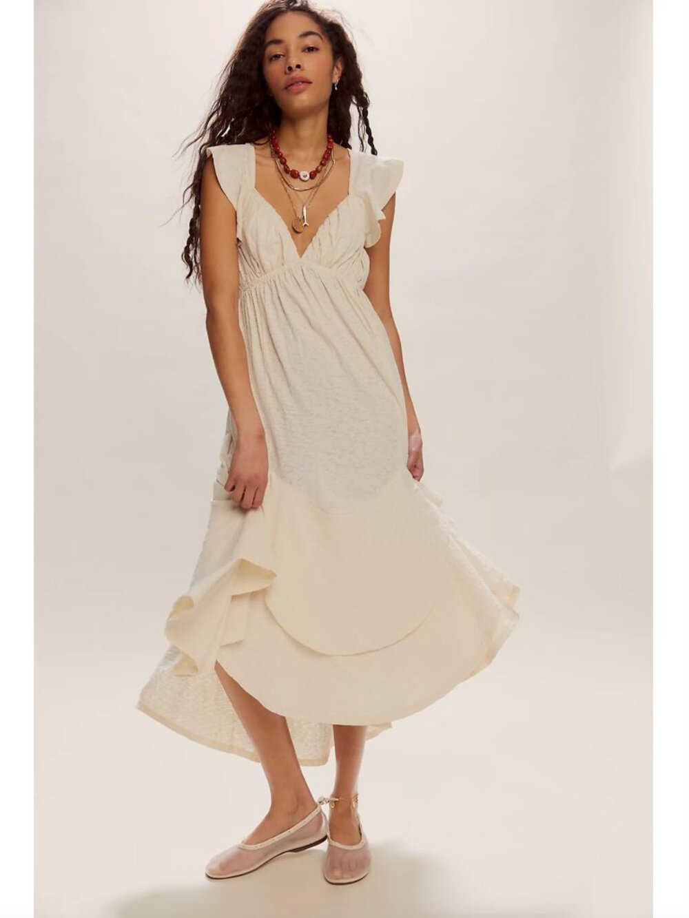 Free People Aquamarine Maxi Dress